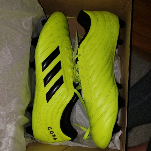NWT Adidas Copa 19.4 Firm Ground Soccer Shoe Cleat - Picture 6 of 7